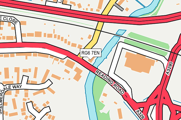 RG6 7EN map - OS OpenMap – Local (Ordnance Survey)