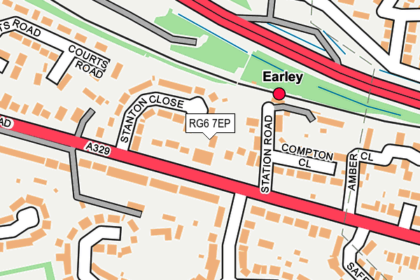 RG6 7EP map - OS OpenMap – Local (Ordnance Survey)