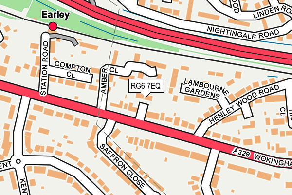 RG6 7EQ map - OS OpenMap – Local (Ordnance Survey)