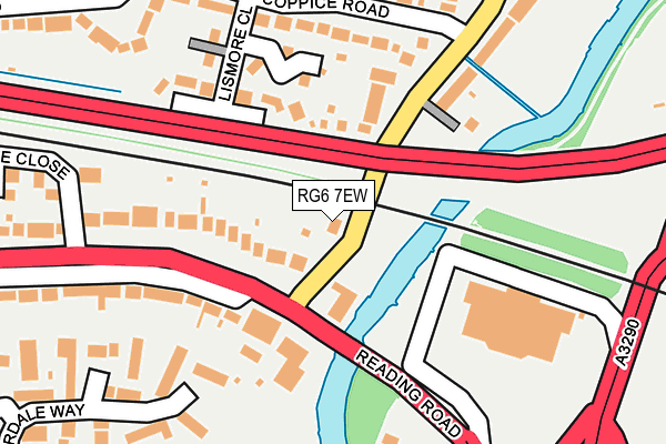 RG6 7EW map - OS OpenMap – Local (Ordnance Survey)