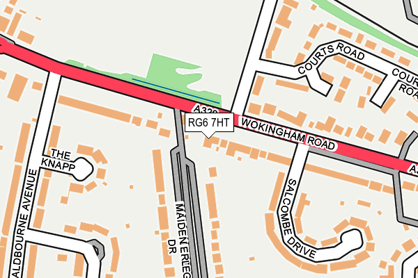 RG6 7HT map - OS OpenMap – Local (Ordnance Survey)