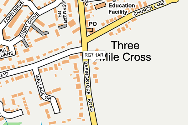 Map of A. BRYAN BUILDERS LIMITED at local scale