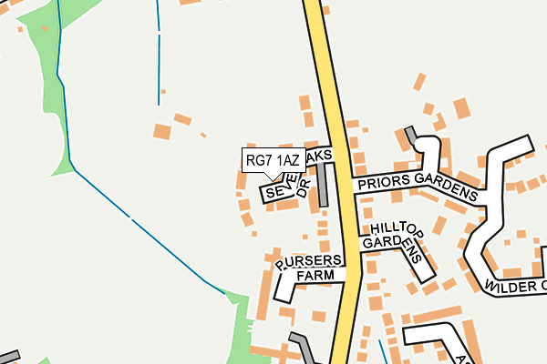 Map of MELORO LIMITED at local scale