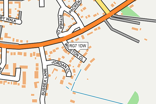 Map of D&M PRODUCTS LTD at local scale