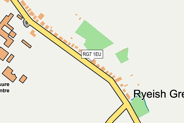RG7 1EU map - OS OpenMap – Local (Ordnance Survey)