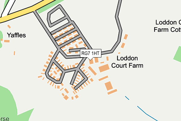 RG7 1HT map - OS OpenMap – Local (Ordnance Survey)