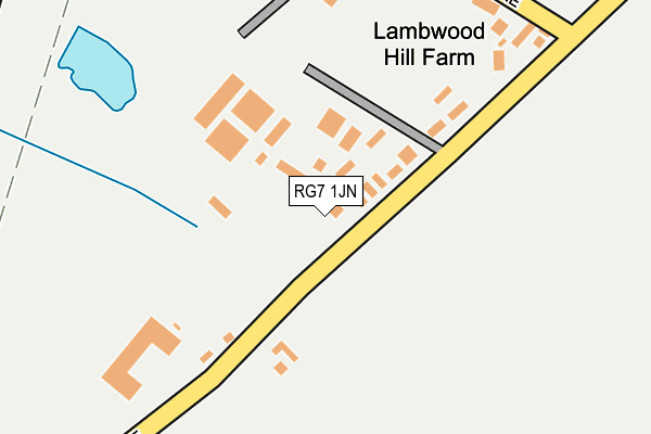 RG7 1JN map - OS OpenMap – Local (Ordnance Survey)