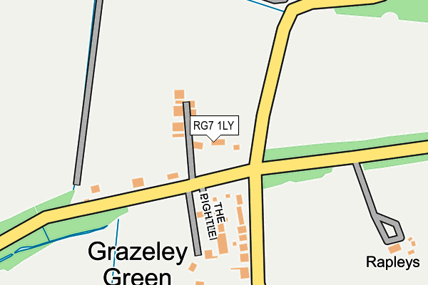 RG7 1LY map - OS OpenMap – Local (Ordnance Survey)
