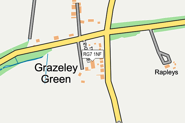 RG7 1NF map - OS OpenMap – Local (Ordnance Survey)