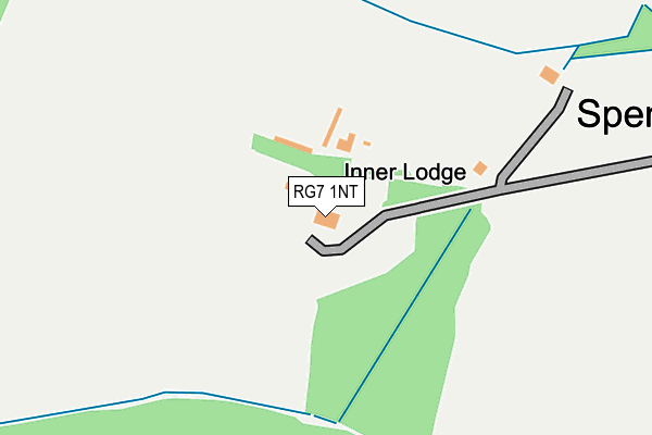 RG7 1NT map - OS OpenMap – Local (Ordnance Survey)