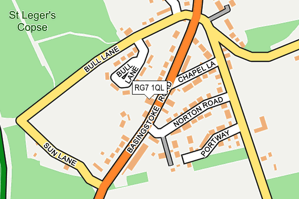 Map of CHLOE LOUISE WELLBEING LTD at local scale