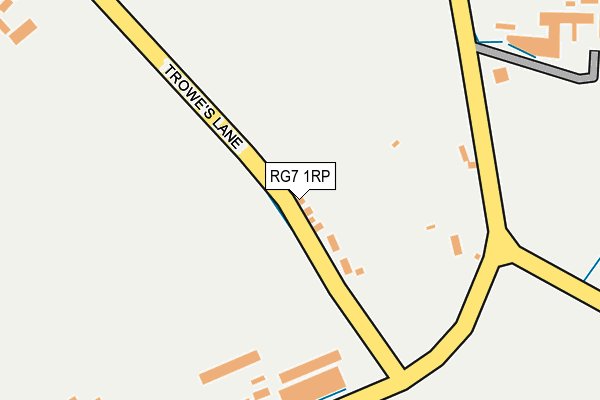 RG7 1RP map - OS OpenMap – Local (Ordnance Survey)