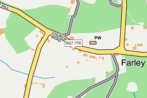 RG7 1TR map - OS OpenMap – Local (Ordnance Survey)