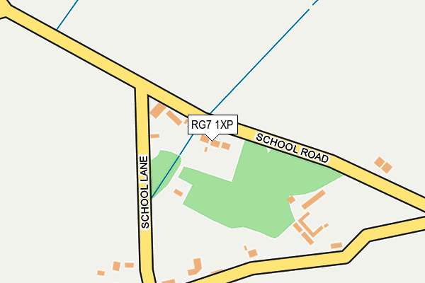 RG7 1XP map - OS OpenMap – Local (Ordnance Survey)