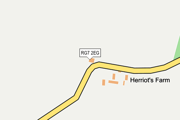 RG7 2EG map - OS OpenMap – Local (Ordnance Survey)