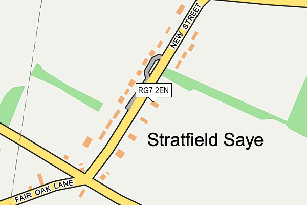 RG7 2EN map - OS OpenMap – Local (Ordnance Survey)