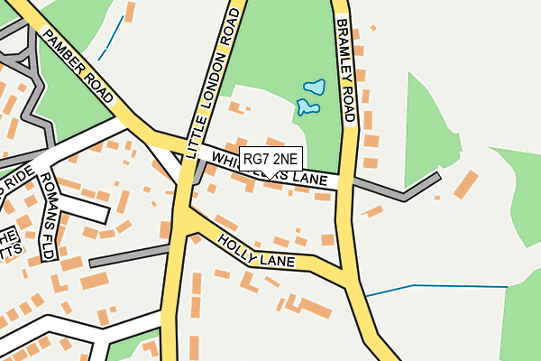 RG7 2NE map - OS OpenMap – Local (Ordnance Survey)