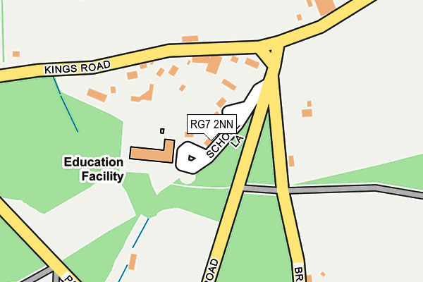 RG7 2NN map - OS OpenMap – Local (Ordnance Survey)