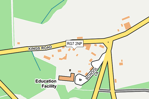 RG7 2NP map - OS OpenMap – Local (Ordnance Survey)