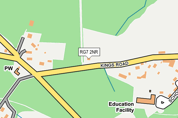 RG7 2NR map - OS OpenMap – Local (Ordnance Survey)
