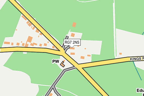 RG7 2NS map - OS OpenMap – Local (Ordnance Survey)