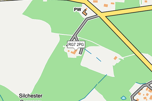 RG7 2PG map - OS OpenMap – Local (Ordnance Survey)