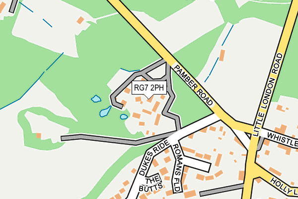 RG7 2PH map - OS OpenMap – Local (Ordnance Survey)