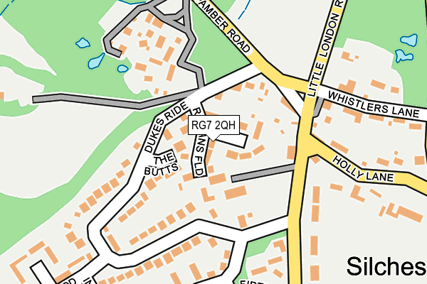 RG7 2QH map - OS OpenMap – Local (Ordnance Survey)
