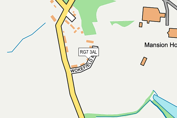 RG7 3AL map - OS OpenMap – Local (Ordnance Survey)