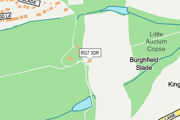 RG7 3DR map - OS OpenMap – Local (Ordnance Survey)