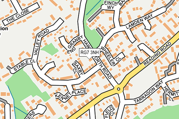 RG7 3NH map - OS OpenMap – Local (Ordnance Survey)