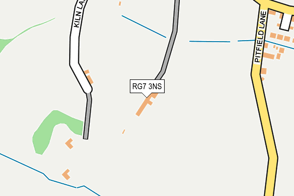 RG7 3NS map - OS OpenMap – Local (Ordnance Survey)