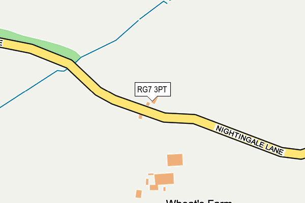 RG7 3PT map - OS OpenMap – Local (Ordnance Survey)