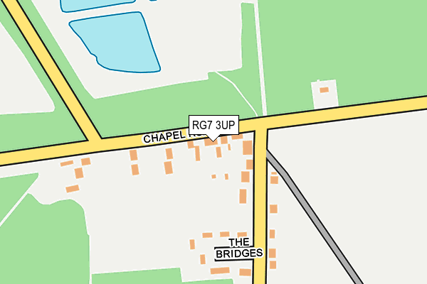 RG7 3UP map - OS OpenMap – Local (Ordnance Survey)