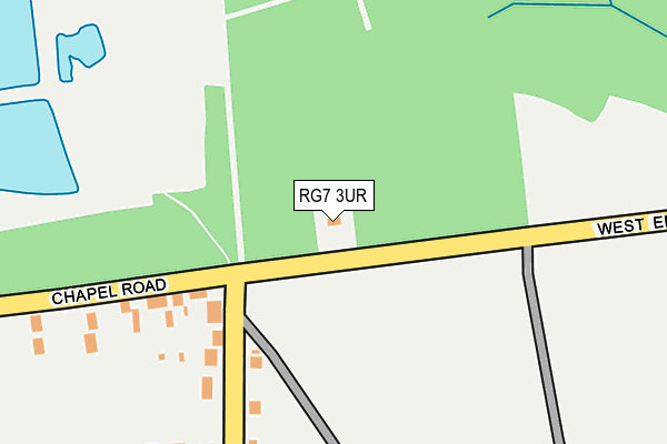RG7 3UR map - OS OpenMap – Local (Ordnance Survey)