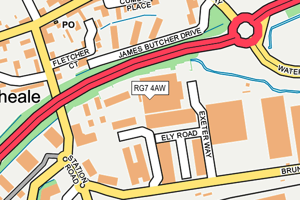 Map of CELLOGLAS LIMITED at local scale