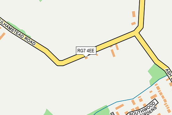 RG7 4EE map - OS OpenMap – Local (Ordnance Survey)