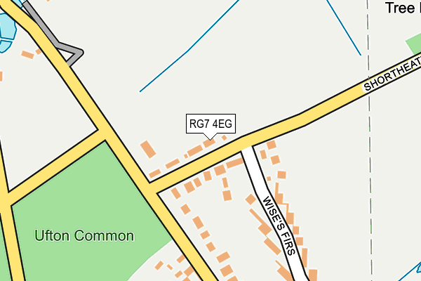 RG7 4EG map - OS OpenMap – Local (Ordnance Survey)