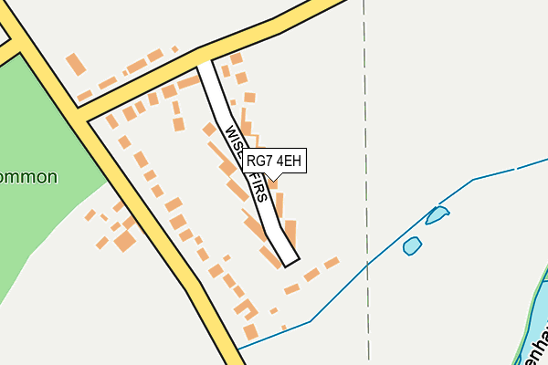 RG7 4EH map - OS OpenMap – Local (Ordnance Survey)
