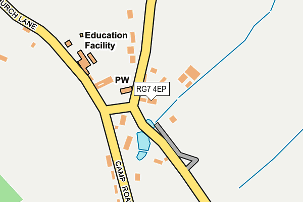 RG7 4EP map - OS OpenMap – Local (Ordnance Survey)