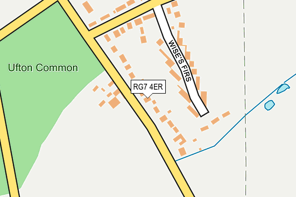 RG7 4ER map - OS OpenMap – Local (Ordnance Survey)