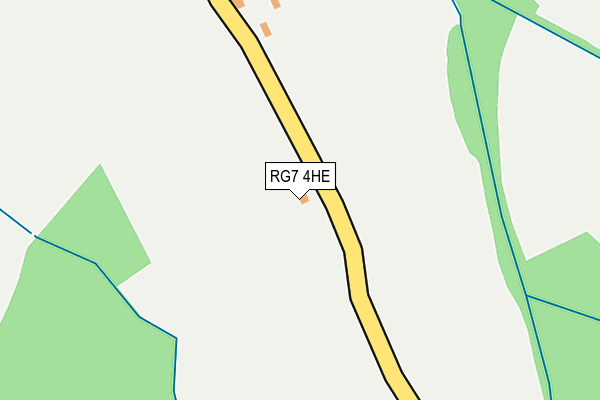 RG7 4HE map - OS OpenMap – Local (Ordnance Survey)