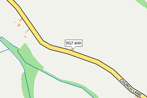 RG7 4HH map - OS OpenMap – Local (Ordnance Survey)