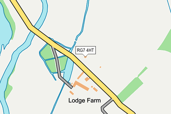 RG7 4HT map - OS OpenMap – Local (Ordnance Survey)