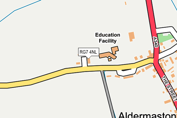 RG7 4NL map - OS OpenMap – Local (Ordnance Survey)