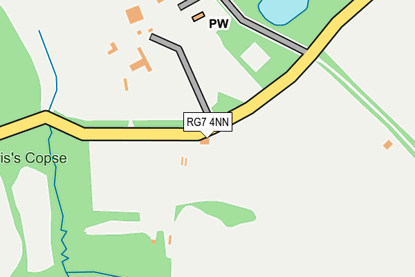 RG7 4NN map - OS OpenMap – Local (Ordnance Survey)