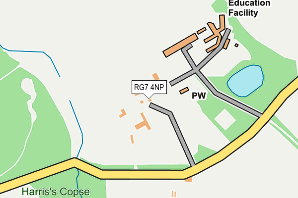 RG7 4NP map - OS OpenMap – Local (Ordnance Survey)