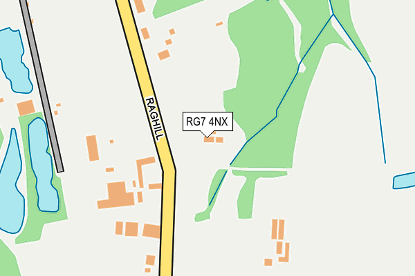 RG7 4NX map - OS OpenMap – Local (Ordnance Survey)