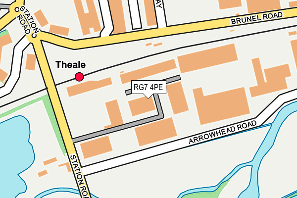Map of THRION UK LIMITED at local scale