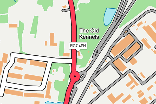 RG7 4PH map - OS OpenMap – Local (Ordnance Survey)